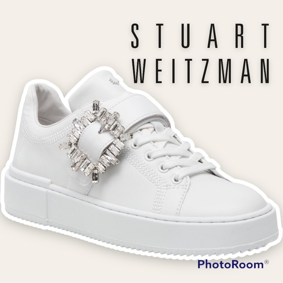 Stuart Weitzman Women's Promise Sneakers - Picture 1 of 15
